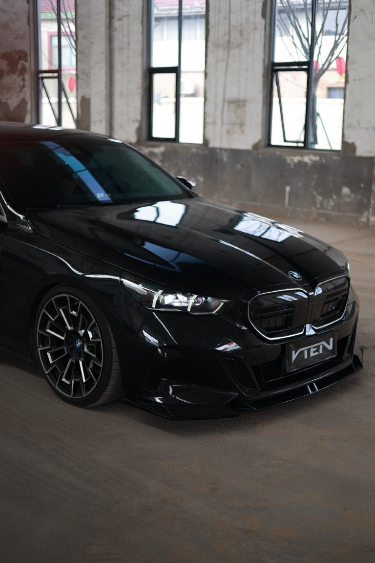 BMW 5 Series 530 540 & i5 e/x Drive40 M60 G60 G61 2024-ON with Aftermarket Parts - Front Lip PP from VTEN 