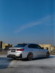 VTEN ABS Gloss Black Rear Diffuser & Canards for BMW 3 Series G20 330i M340i 2023-ON LCI - Performance SpeedShop