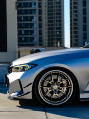BMW 3 Series 330i (with M-package bumper, does not fit base model) M340i G20 G21 LCI 2023-ON with Aftermarket Parts - Front Canards ABS from VTEN