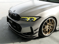 BMW 3 Series 330i (with M-package bumper, does not fit base model) M340i G20 G21 LCI 2023-ON with Aftermarket Parts - Front Lip PP from VTEN