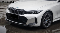 BMW 3 Series 330i (with M-package bumper, does not fit base model) M340i G20 G21 LCI 2023-ON with Aftermarket Parts - Front Lip PP from VTEN