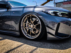 BMW 3 Series 330i (with M-package bumper, does not fit base model) M340i G20 G21 LCI 2023-ON with Aftermarket Parts - Front Canards ABS from VTEN