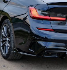 BMW 3 Series 330i M340i G20 G21 Pre-LCI (fitment for 330i requires M-Sport package bumper) 2020 2021 2022 with Aftermarket Parts - Rear Canards ABS from VTEN