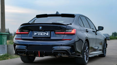 BMW 3 Series 330i M340i G20 G21 Pre-LCI (fitment for 330i requires M-Sport package bumper) 2020 2021 2022 with Aftermarket Parts - Rear Canards ABS from VTEN