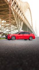 BMW 3 Series M340i 330i G20 G21 LCI 2023-ON with Aftermarket Parts - MP Style Front Canards PP Polypropylene from VTEN
