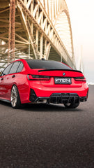 BMW M3 M3C M3CS G80 2021-ON & 3 Series M340i 330i (Fits Both Pre-LCI & LCI) G20 2019-ON with Aftermarket Parts - V1 Rear Lip Spoiler ABS from VTEN