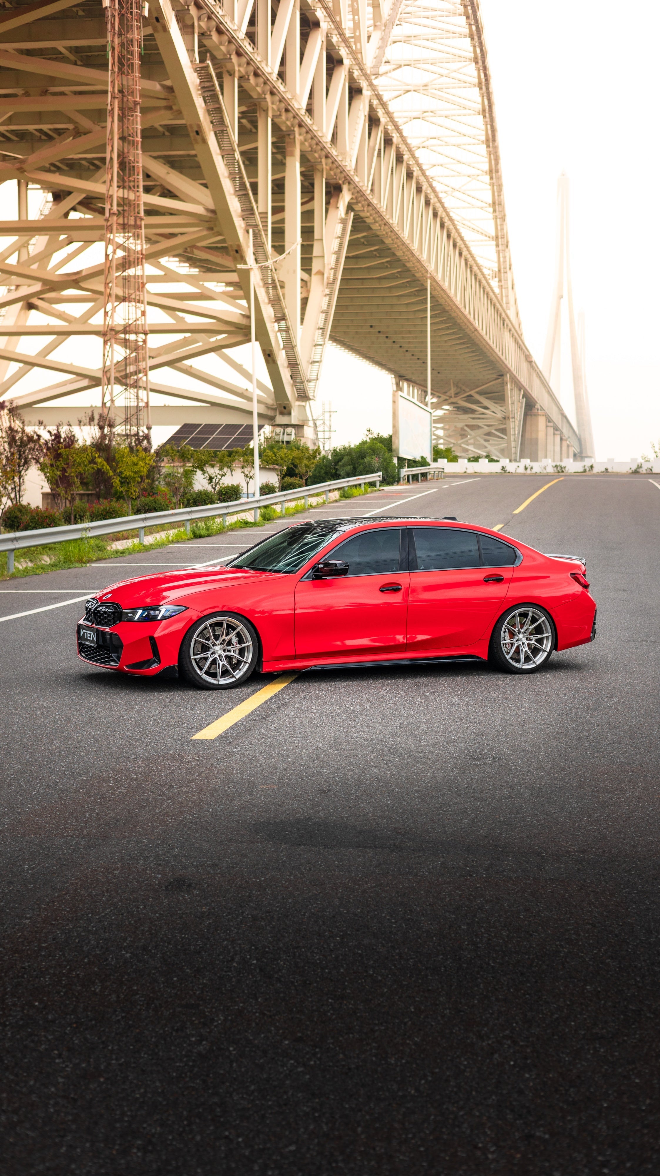 BMW 3 Series G20 330i M340i LCI 2023-ON with Aftermarket Parts - MP Style Side Skirts ABS from VTEN