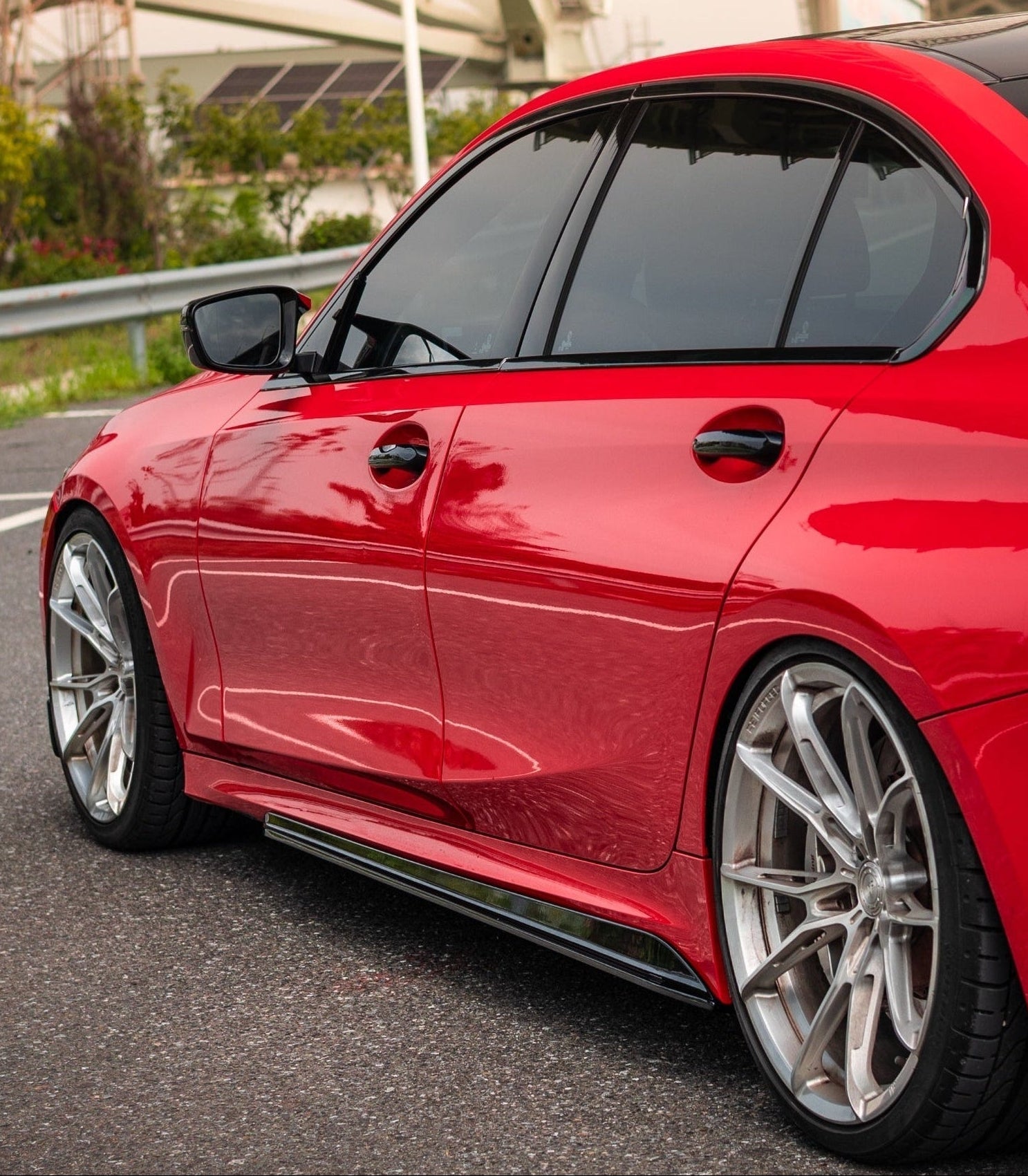 BMW 3 Series G20 330i M340i LCI 2023-ON with Aftermarket Parts - MP Style Side Skirts ABS from VTEN