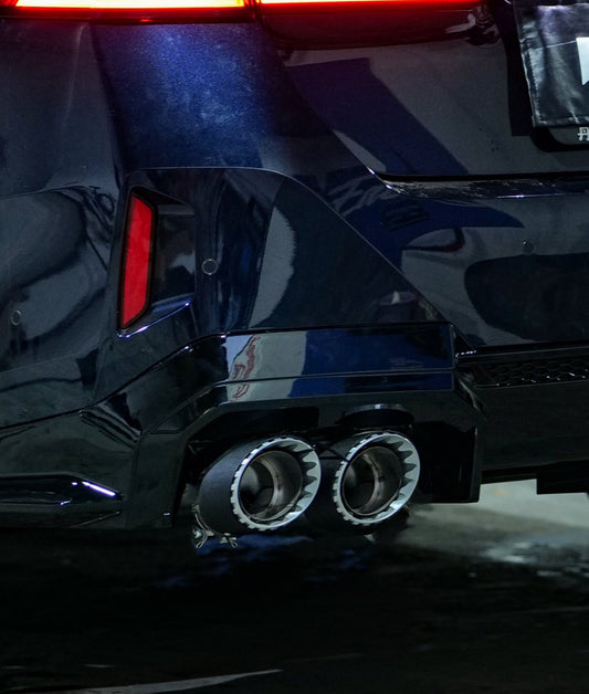 BMW 530 G60 2024-ON with Aftermarket Parts - Exhaust Tips Stainless Steel from VTEN