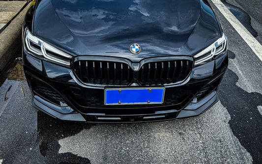 BMW 5 Series M550i 540i (With M-Package Bumper) G30 G31 LCI 2021-ON with Aftermarket Parts - Front Lip PP from VTEN