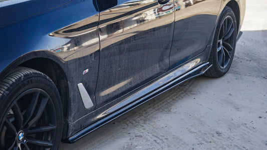 BMW 5 Series M550i 540i G30 LCI 2021-ON with Aftermarket Parts - Side Skirts ABS from VTEN