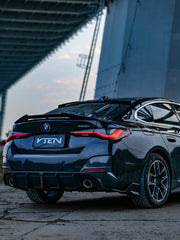 BMW I4 M50 / e Drive 40 G26 & 4 Series Gran Coupe M440i 430i G26 2022-ON with Aftermarket Parts - Rear Lip Spoiler ABS from VTEN