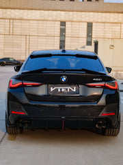 BMW I4 M50 / e Drive 40 G26 & 4 Series Gran Coupe M440i 430i G26 2022-ON with Aftermarket Parts - Rear Lip Spoiler ABS from VTEN