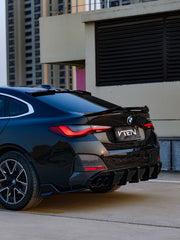 BMW I4 M50 / e Drive 40 G26 & 4 Series Gran Coupe M440i 430i G26 2022-ON with Aftermarket Parts - Rear Roof Spoiler ABS from VTEN