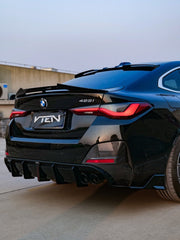 BMW I4 M50 / e Drive 40 G26 & 4 Series Gran Coupe M440i 430i G26 2022-ON with Aftermarket Parts - Rear Roof Spoiler ABS from VTEN