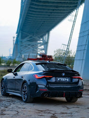 BMW I4 M50 / e Drive 40 G26 & 4 Series Gran Coupe M440i 430i G26 2022-ON with Aftermarket Parts - Rear Roof Spoiler ABS from VTEN