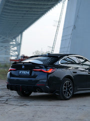 BMW I4 M50 / e Drive 40 G26 & 4 Series Gran Coupe M440i 430i G26 2022-ON with Aftermarket Parts - Rear Roof Spoiler ABS from VTEN
