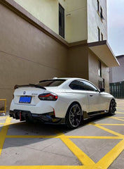 BMW M2 / M2C G87 2023-ON & 2 Series M240 230 G42 2022-ON with Aftermarket Parts - Rear Roof Spoiler ABS from VTEN