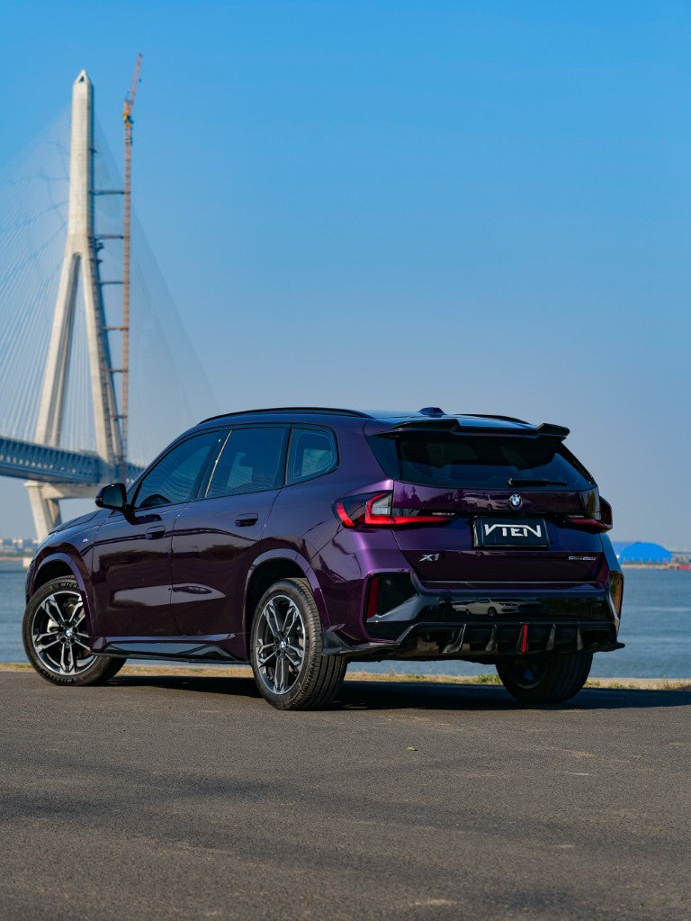 BMW X1 M35i sDrive28i xDrive28i (with M-package bumper, does not fit base model) U11 2023-ON with Aftermarket Parts - Rear Roof Spoiler ABS from VTEN