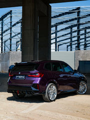 BMW X1 M35i sDrive28i xDrive28i (with M-package bumper, does not fit base model) U11 2023-ON with Aftermarket Parts - Rear Roof Spoiler ABS from VTEN