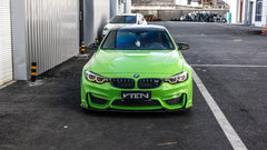BMW M3CS M3C M3 F81 F80 2014 2015 2016 2017 2018 & M4CS M4C M4 F83 F82 2014 2015 2016 2017 2018 2019 2020 with Aftermarket Parts - Front Lip ABS from VTEN