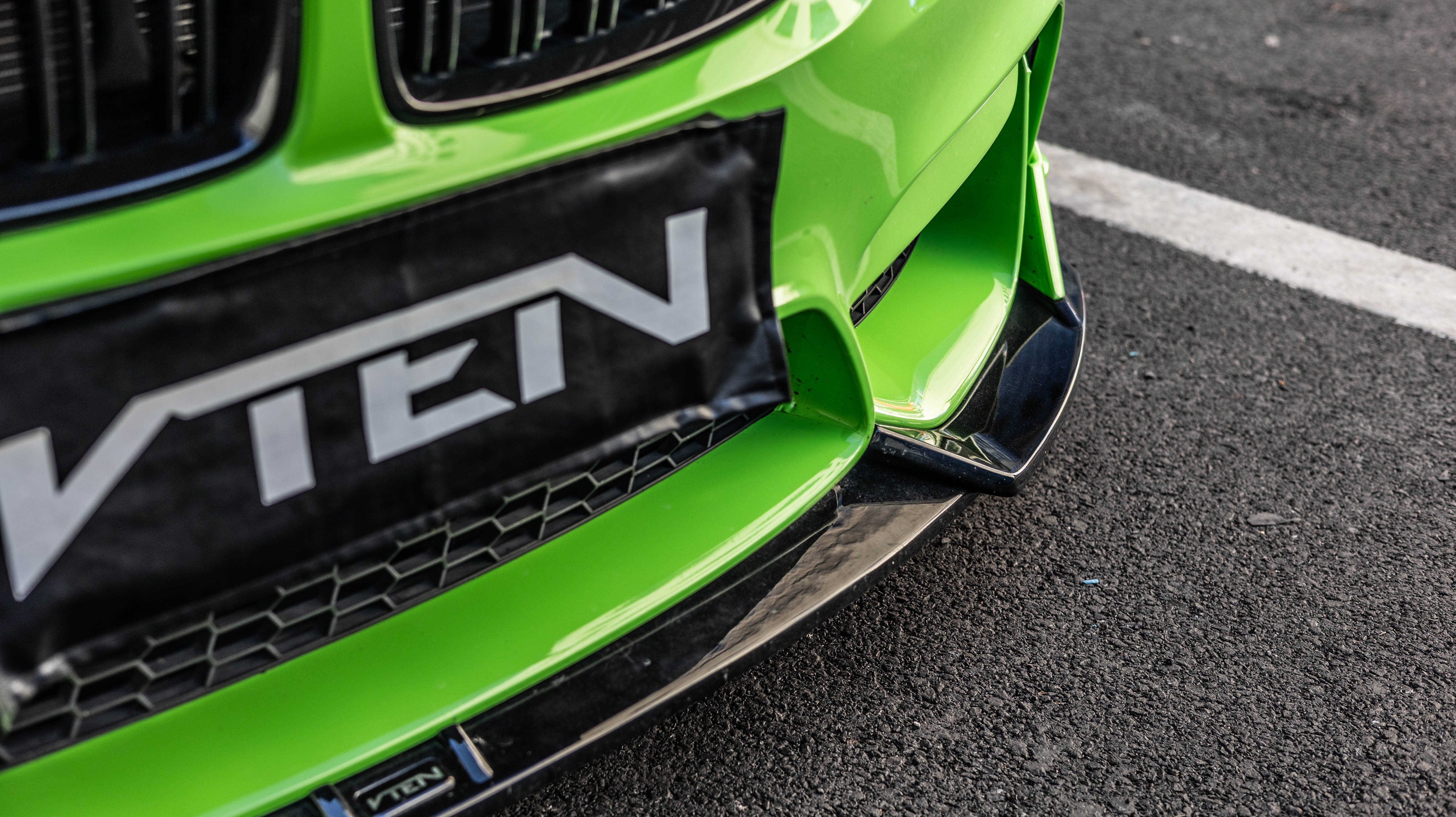 BMW M3CS M3C M3 F81 F80 2014 2015 2016 2017 2018 & M4CS M4C M4 F83 F82 2014 2015 2016 2017 2018 2019 2020 with Aftermarket Parts - Front Lip ABS from VTEN
