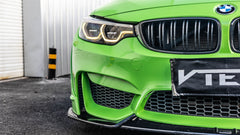 BMW M3CS M3C M3 F81 F80 2014 2015 2016 2017 2018 & M4CS M4C M4 F83 F82 2014 2015 2016 2017 2018 2019 2020 with Aftermarket Parts - Front Lip ABS from VTEN