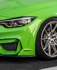VTEN Front Canards for BMW M3CS M3C M3 F81 F80 2014-2018 & M4CS M4C M4 F83 F82 2014-2020 PP Polypropylene