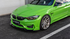 BMW M3CS M3C M3 F81 F80 2014 2015 2016 2017 2018 & M4CS M4C M4 F83 F82 2014 2015 2016 2017 2018 2019 2020 with Aftermarket Parts - Front Lip ABS from VTEN