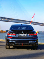 BMW M3 G80 2021-ON & 3 Series 330i M340i (Fits Both Pre-LCI & LCI) G20 2019-ON with Aftermarket Parts - Rear Lip Spoiler ABS from VTEN