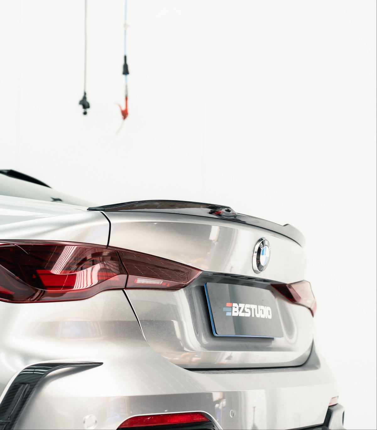 BMW M4 M4C M4CS G82 2021-ON & 4 Series G22 430i M440i 2020-ON with Aftermarket Parts - 1:1 M4 Style Rear Lip Spoiler ABS from VTEN