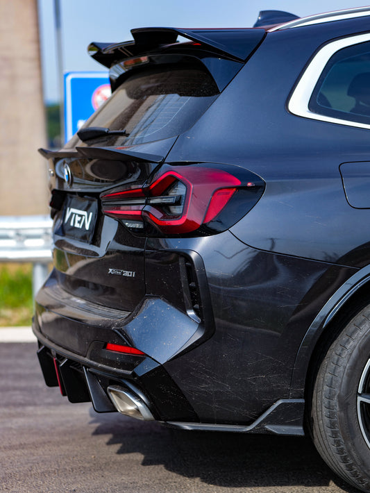 BMW X3 s/x Drive30 G01 LCI & IX3 BEV G08 LCI 2022-ON with Aftermarket Parts - Rear Lip Spoiler ABS from VTEN
