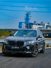 BMW X3 M40 s/x Drive30 G01 LCI & X4 M40 xDrive30 G02 LCI & IX3 BEV G08 LCI 2022-ON with Aftermarket Parts - Front Lip PP from VTEN