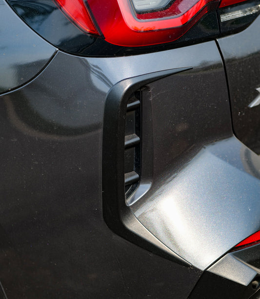 BMW X3 s/x Drive30 G01 LCI & IX3 BEV G08 LCI 2022-ON with Aftermarket Parts - Rear Canards ABS from VTEN 