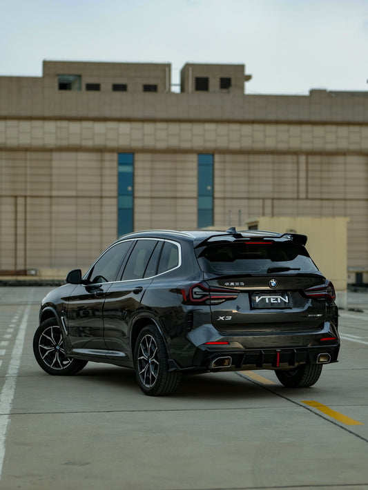 BMW X3 s/x Drive30 G01 LCI & IX3 BEV G08 LCI 2022-ON with Aftermarket Parts - Rear Canards ABS  from VTEN