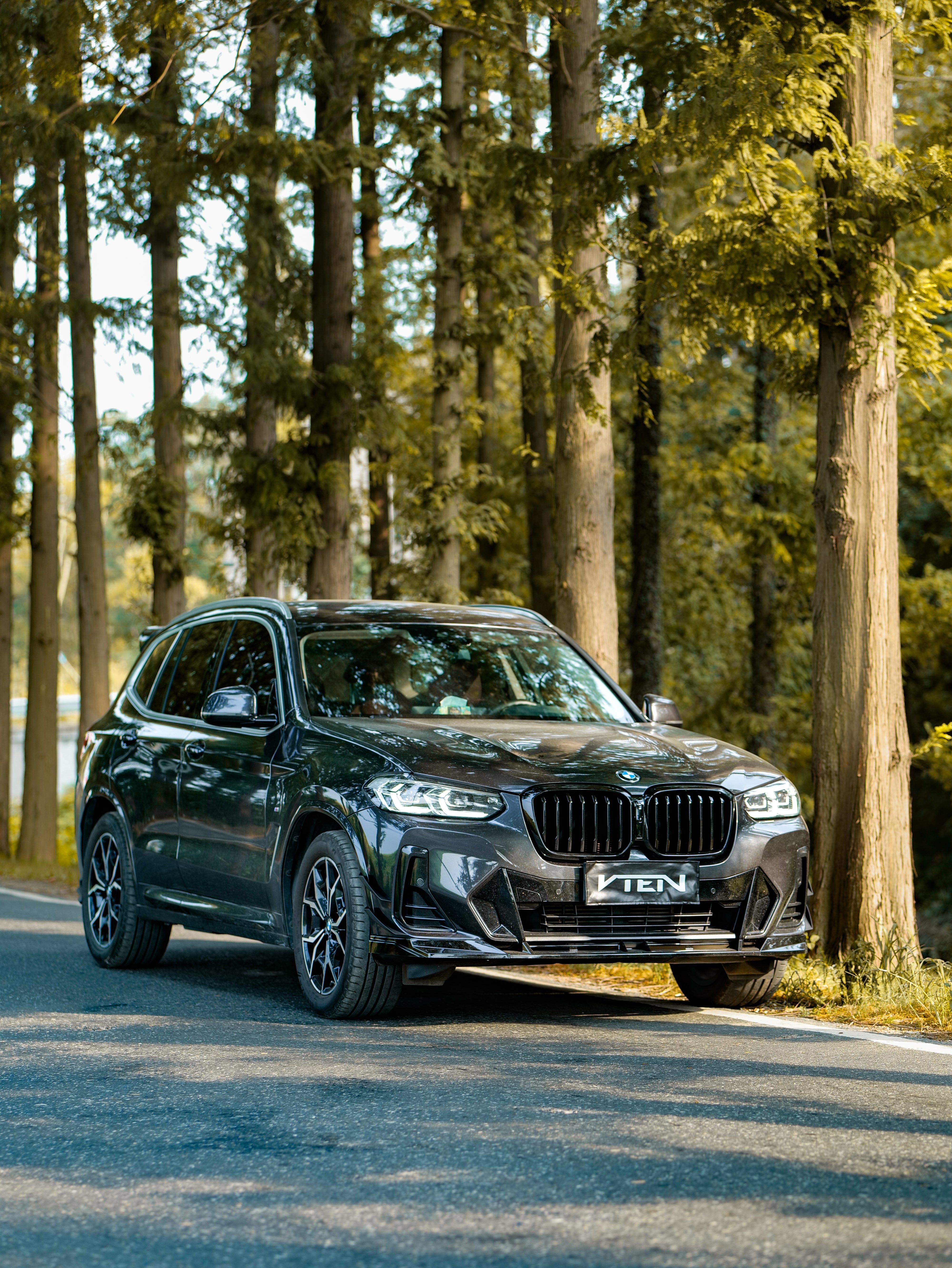 BMW X3 M40 s/x Drive30 G01 LCI & X4 M40 xDrive30 G02 LCI & IX3 BEV G08 LCI 2022-ON with Aftermarket Parts - Front Canards ABS from VTEN
