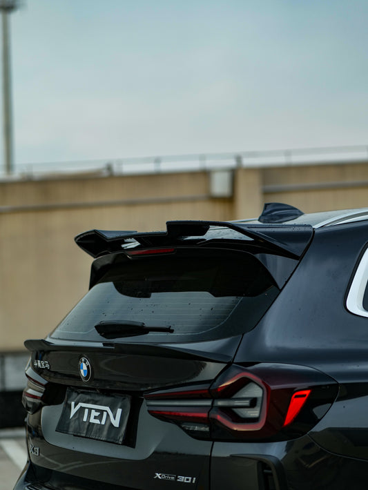 BMW X3 s/x Drive30 G01 LCI & IX3 BEV G08 LCI 2022-ON with Aftermarket Parts - Rear Lip Spoiler ABS from VTEN