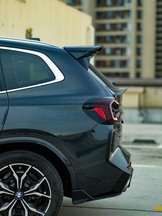 BMW X3 s/x Drive30 G01 LCI & IX3 BEV G08 LCI 2022-ON with Aftermarket Parts - Rear Roof Spoiler ABS from VTEN