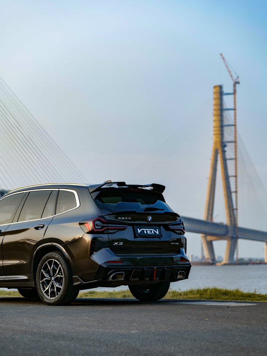 BMW X3 s/x Drive30 G01 LCI & IX3 BEV G08 LCI 2022-ON with Aftermarket Parts - Rear Canards ABS  from VTEN