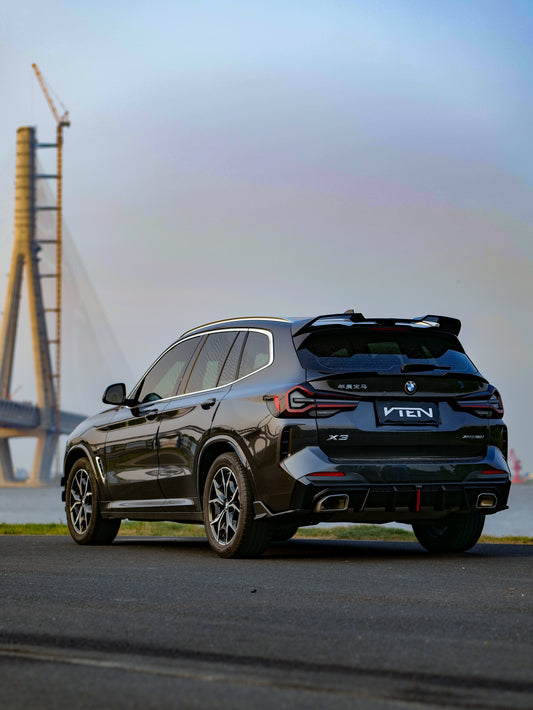 BMW X3 s/x Drive30 G01 LCI & IX3 BEV G08 LCI 2022-ON with Aftermarket Parts - Rear Canards ABS  from VTEN