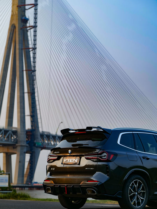 BMW X3 s/x Drive30 G01 LCI & IX3 BEV G08 LCI 2022-ON with Aftermarket Parts - Rear Canards ABS  from VTEN