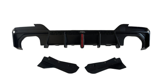 BMW X3 s/x Drive30 G01 LCI & IX3 BEV G08 LCI 2022-ON with Aftermarket Parts - Rear Diffuser & Corner Splitter PP / ABS from VTEN