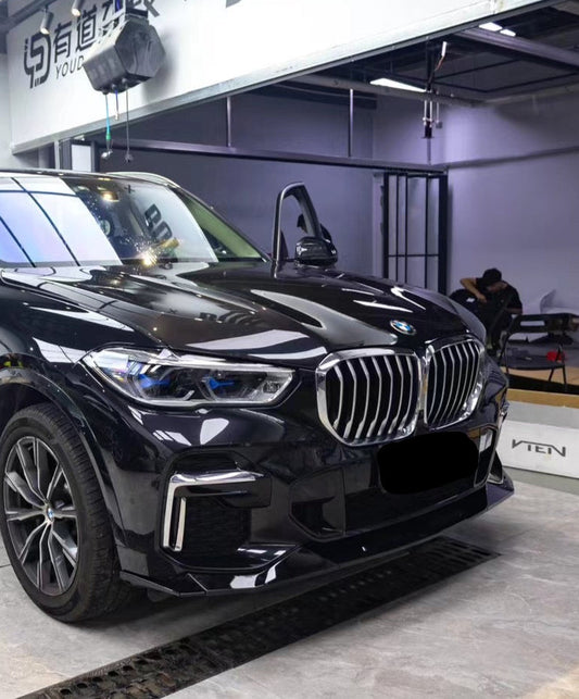 BMW X5 G05 M50i & X/S Drive 40i (with M-Package) Pre-LCI 2019 2020 2021 with Aftermarket Parts - Front Lip PP from VTEN