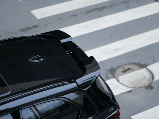 BMW X5 G05 M50i X/S Drive 40i (with M-Package) (Fits Both Pre-LCI & LCI）2019-ON with Aftermarket Parts - Rear Roof Spoiler ABS from VTEN