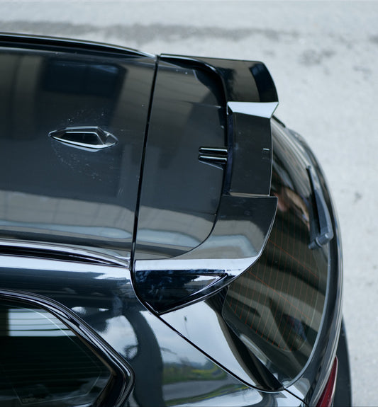 BMW X5 G05 M50i X/S Drive 40i (with M-Package) (Fits Both Pre-LCI & LCI）2019-ON with Aftermarket Parts - Rear Roof Spoiler ABS from VTEN