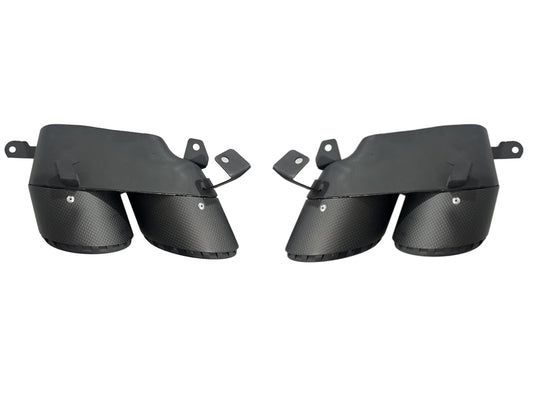 BMW X5 G05 M50i X/S Drive 40i (with M-Package) (Fits Both Pre-LCI & LCI）2019-ON with Aftermarket Parts - Exhaust Tips Stainless steel from VTEN