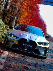 BMW M3 G80 G81 & M4 G82 G83 2021-ON with Aftermarket Parts - Front Bumper Pre-preg Carbon Fiber from VTEN