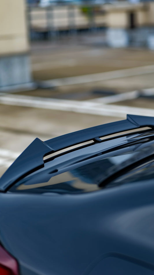 BMW 4 series 430i M440i G22 2020-ON & M4 / M4C / M4CS G82 2021-ON with Aftermarket Parts - Rear Lip Spoiler ABS from VTEN