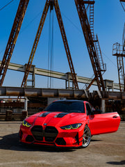 BMW M3 G80 G81 & M4 G82 G83 2021-ON with Aftermarket Parts - Front Bumper Pre-preg Carbon Fiber from VTEN