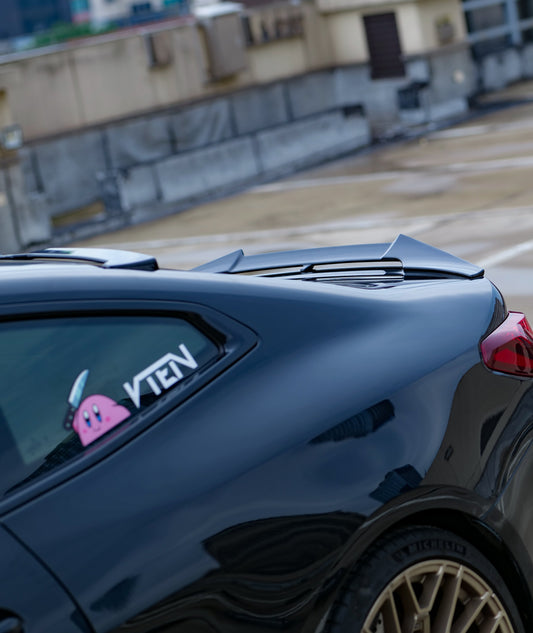 BMW 4 series 430i M440i G22 2020-ON & M4 / M4C / M4CS G82 2021-ON with Aftermarket Parts - Rear Lip Spoiler ABS from VTEN